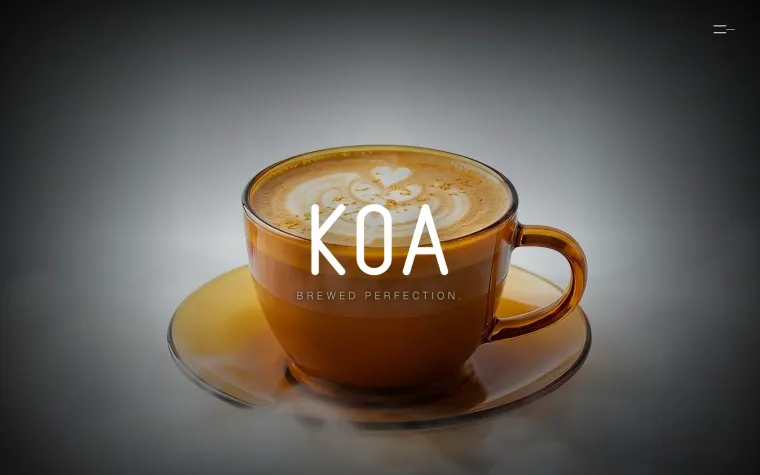 The KOA Eatery website